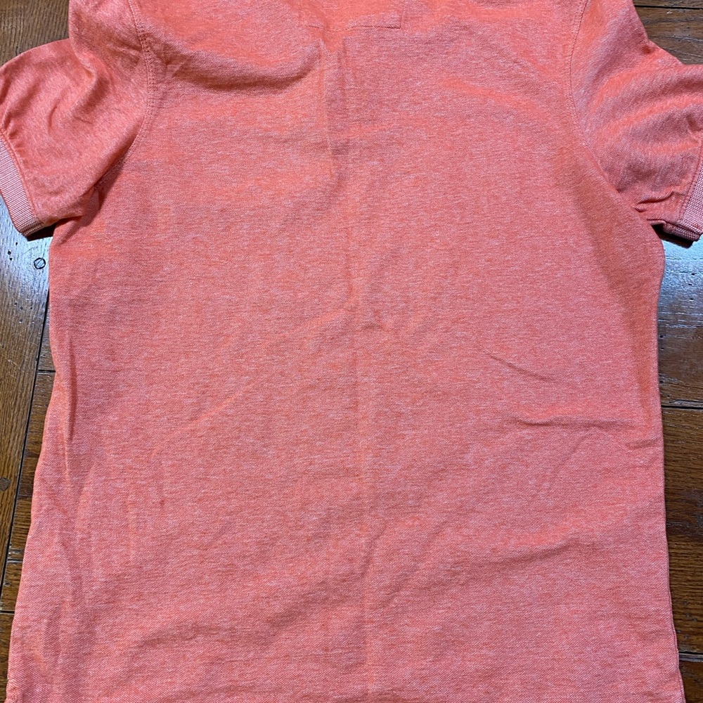 Banana Republic light orange (melon) color polo